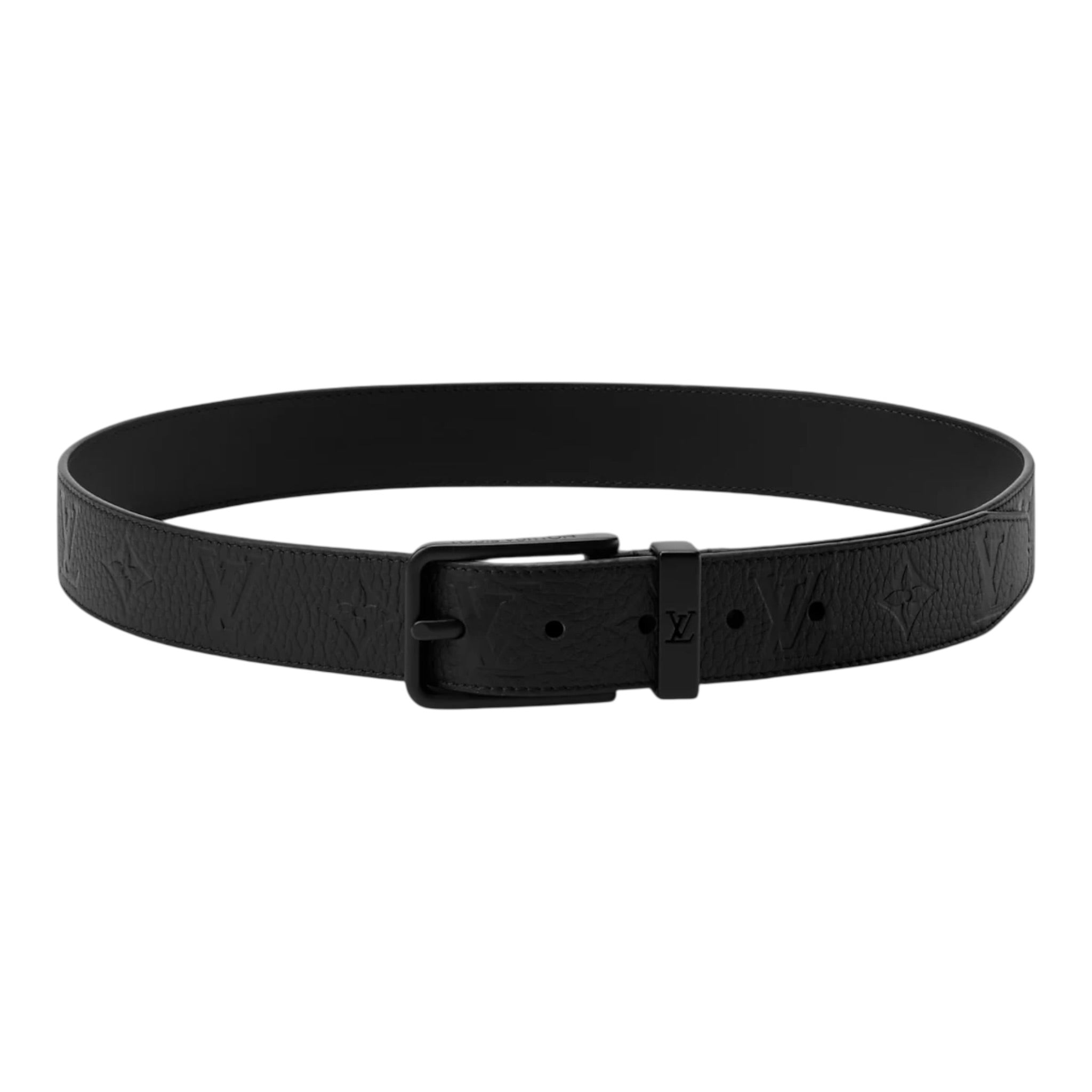 Pont Neuf Taurillon Monogram 35mm Belt