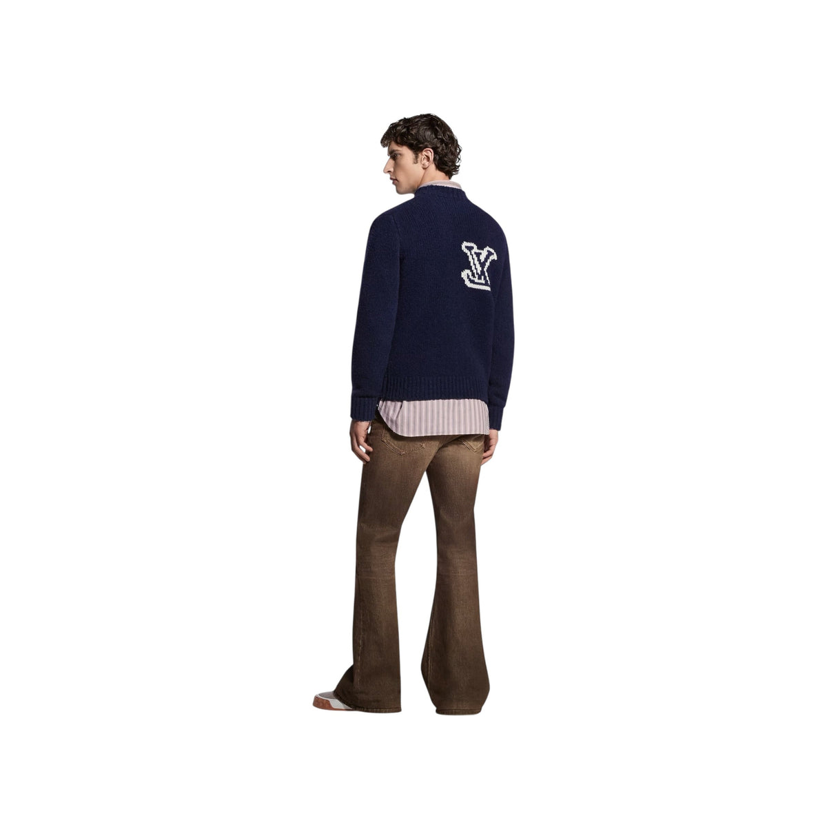LV Intarsia Crewneck