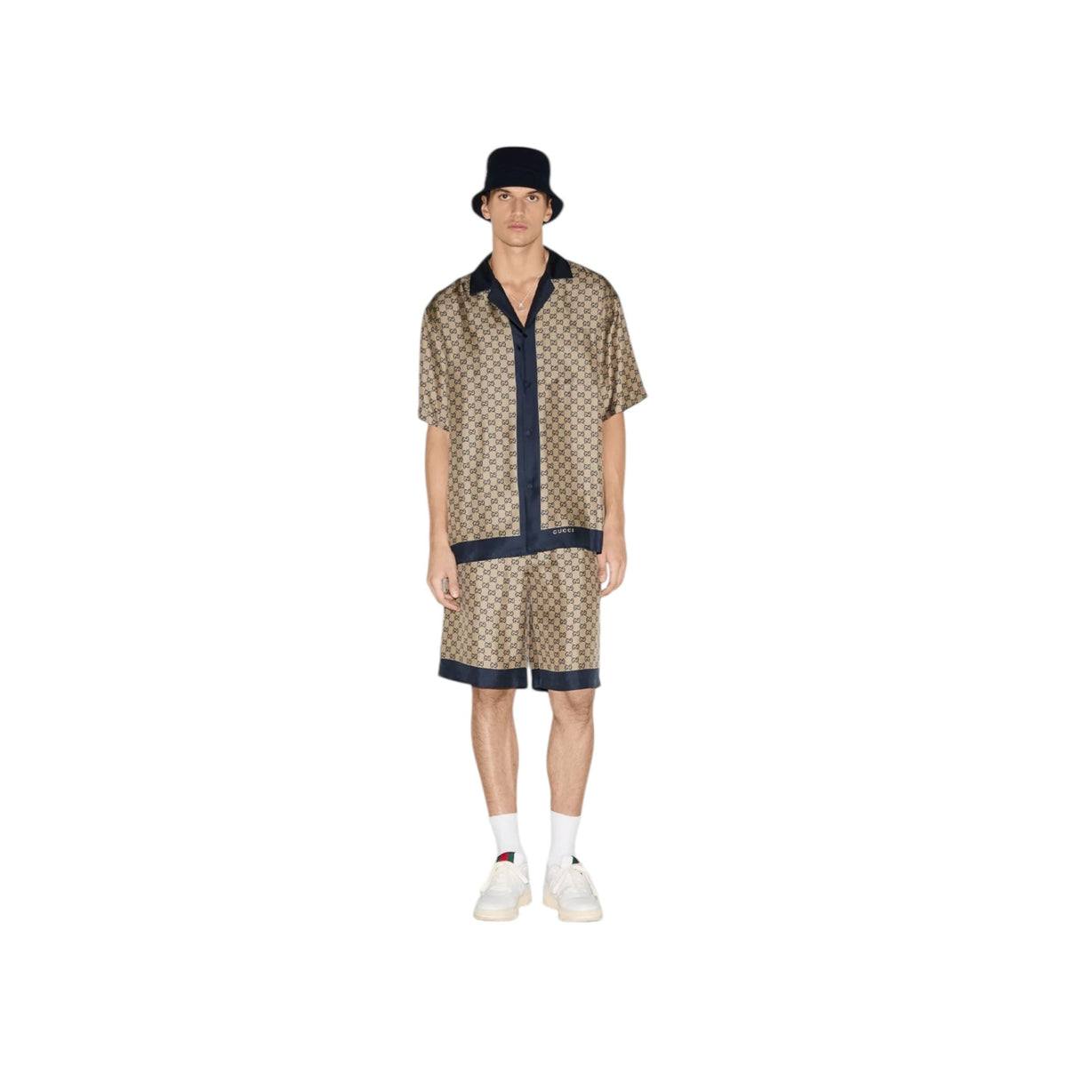 Printed Silk Gucci Set