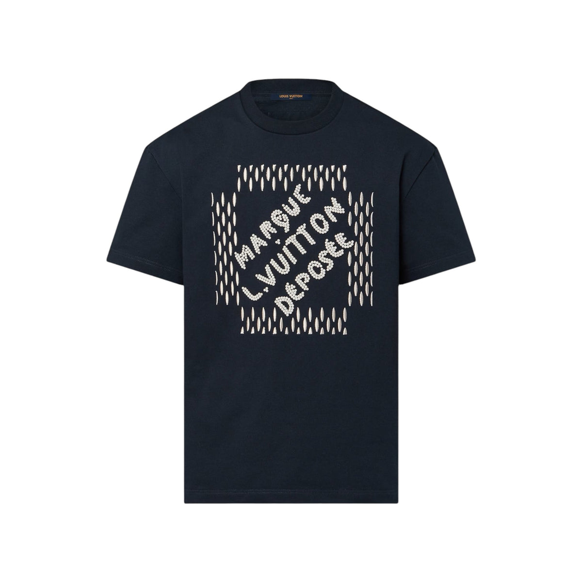 Embroidered Signature Cotton T-Shirt