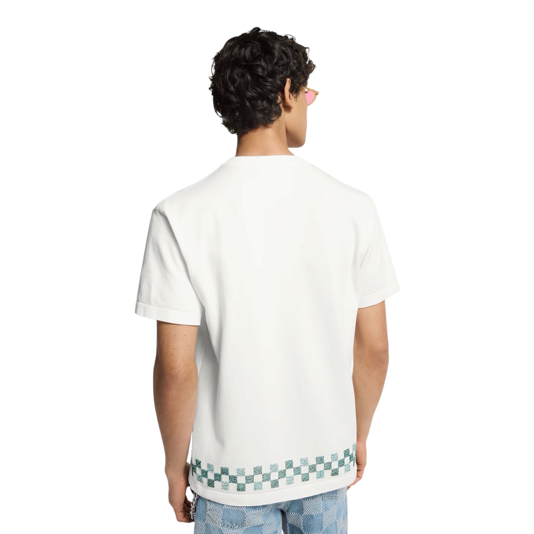 Embellished Short-Sleeved Crewneck