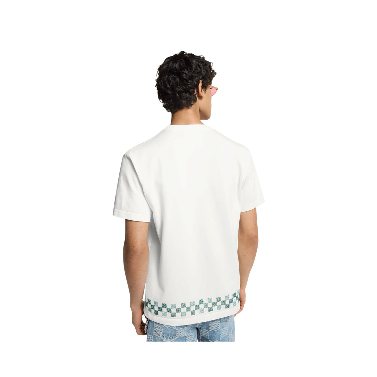 Embellished Short-Sleeved Crewneck