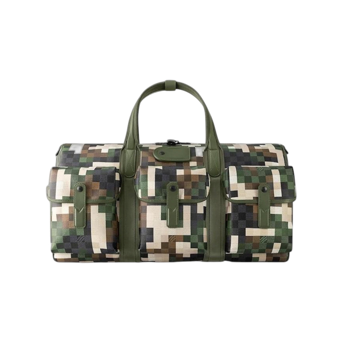Abbesses Louis Vuitton Lv Damouflage Trail Keepall 55 Green