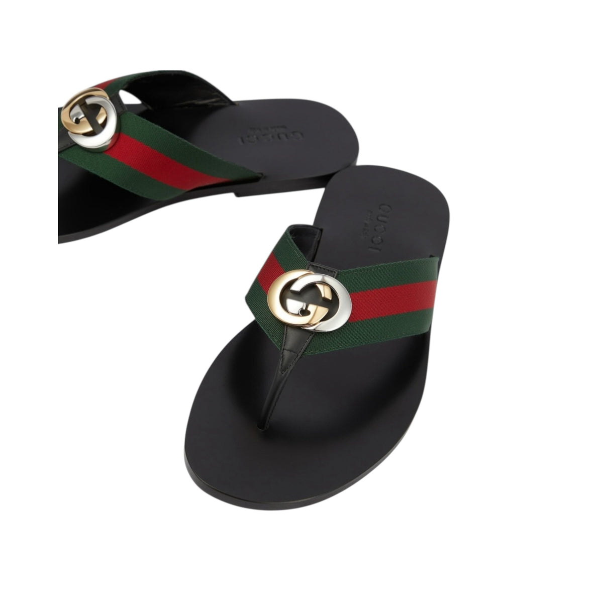 Gucci - Interlocking G thong sandals