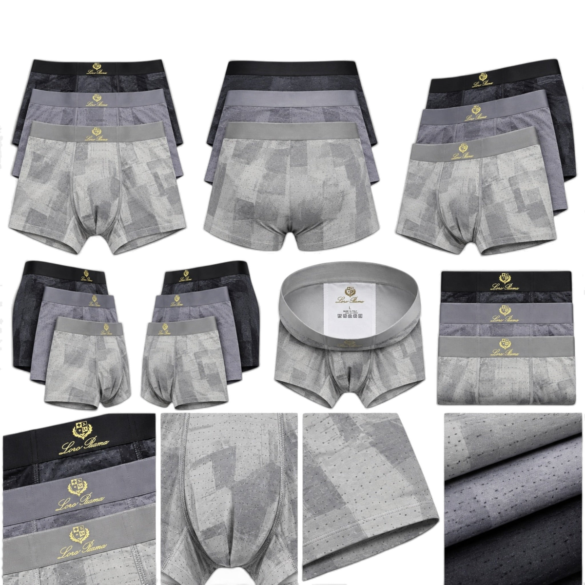 Loro Piana Underwear – white background