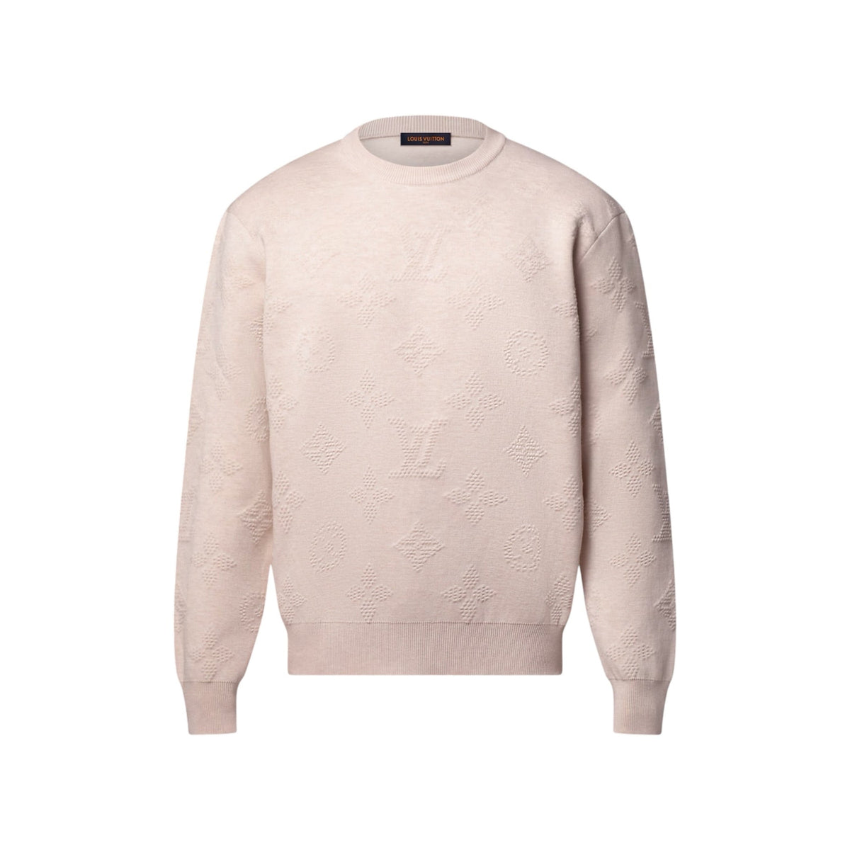 Monogram Embossed Pullover