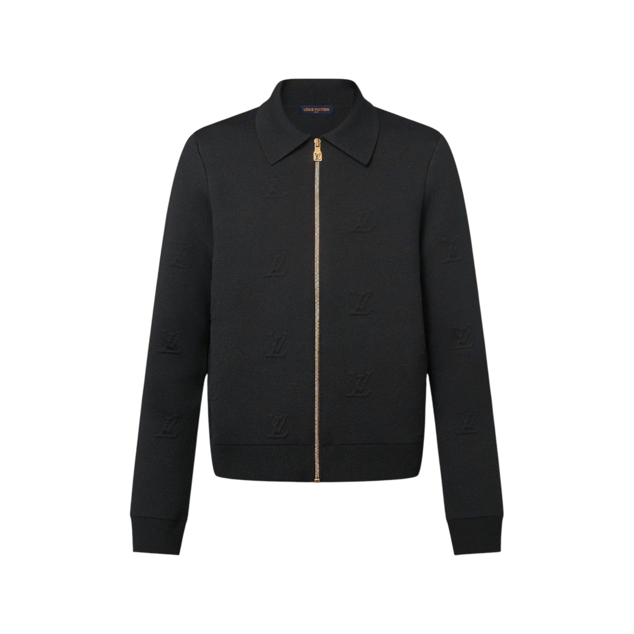 LV Blason Embossed Wool Blouson