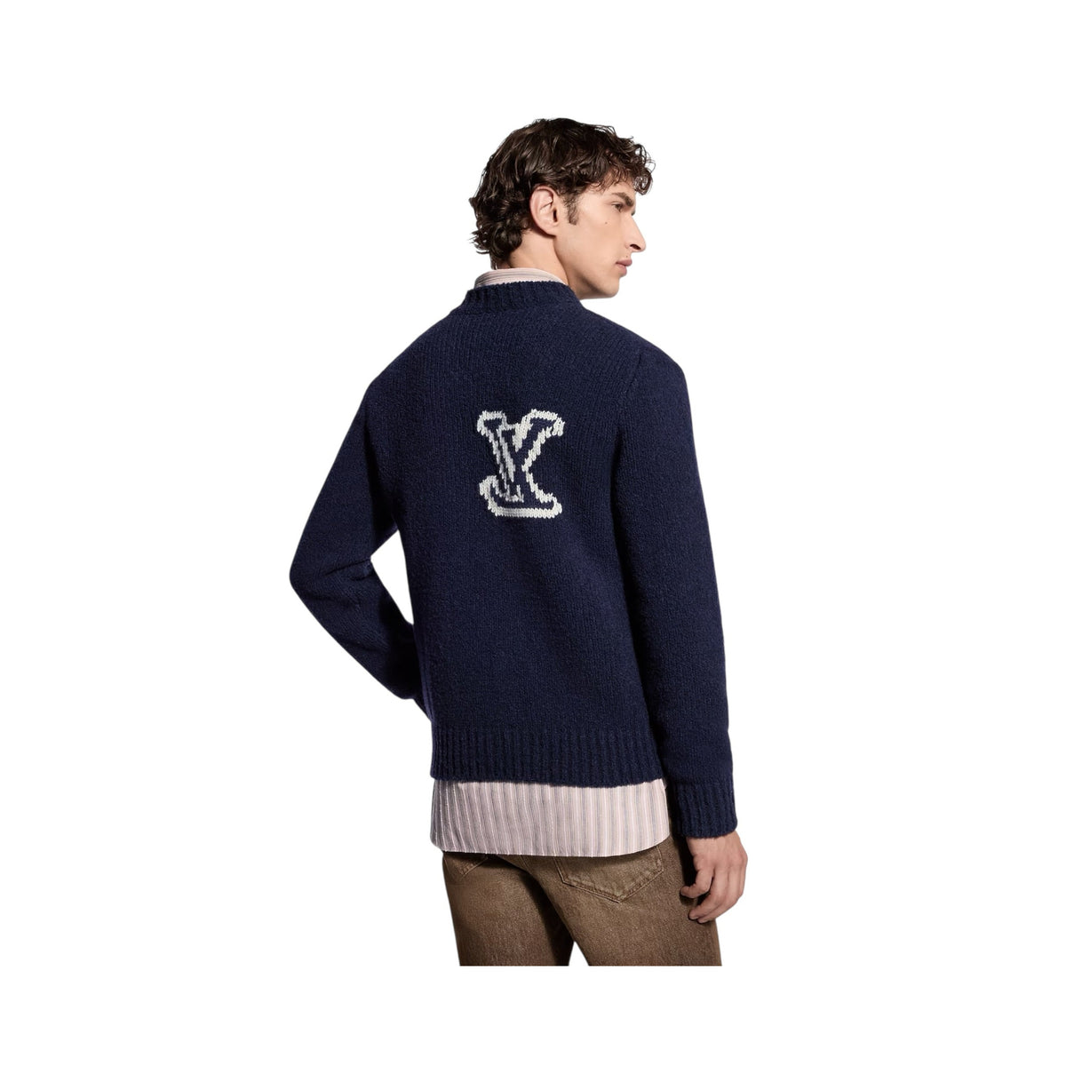 LV Intarsia Crewneck