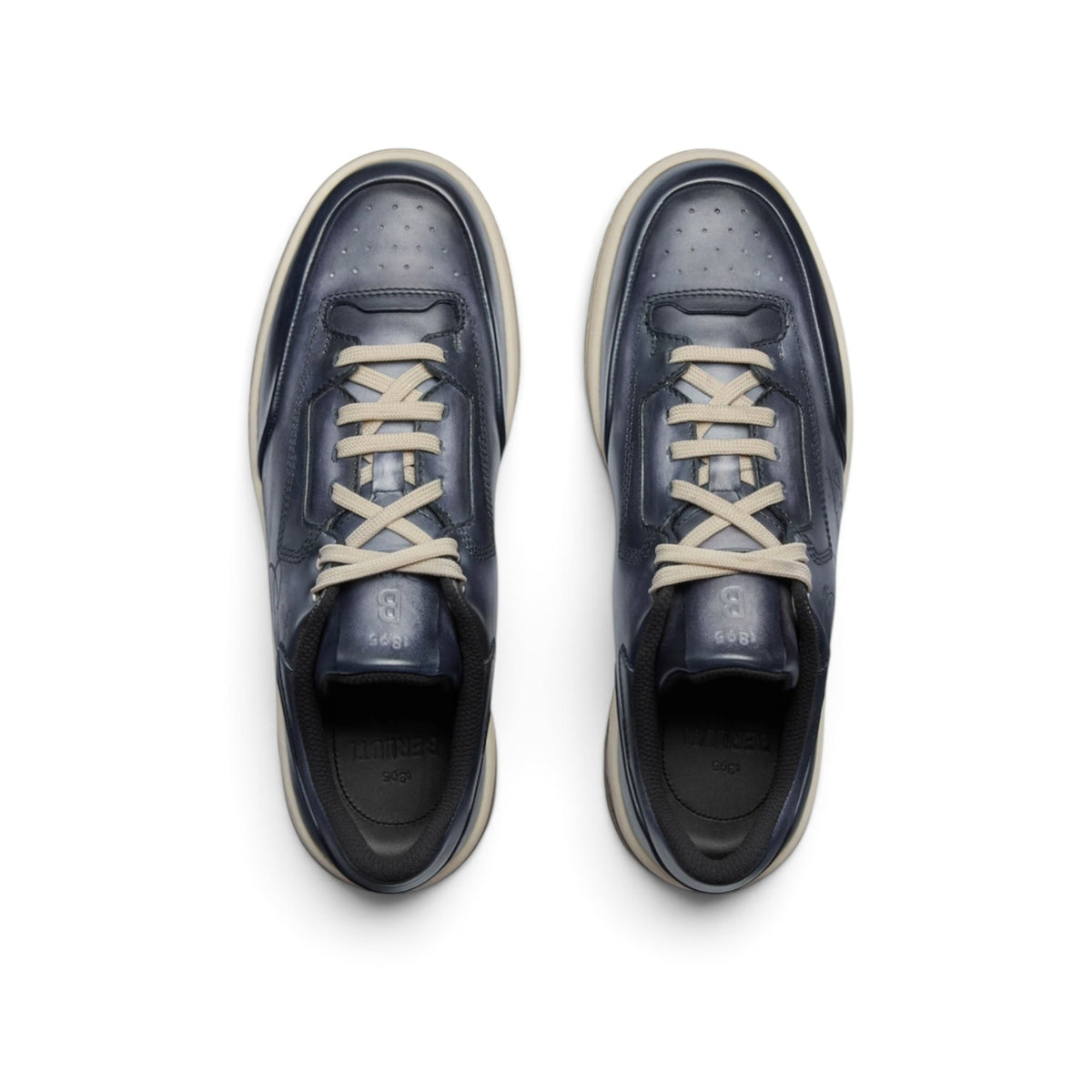 Berluti Playoff Scritto Leather Sneakers