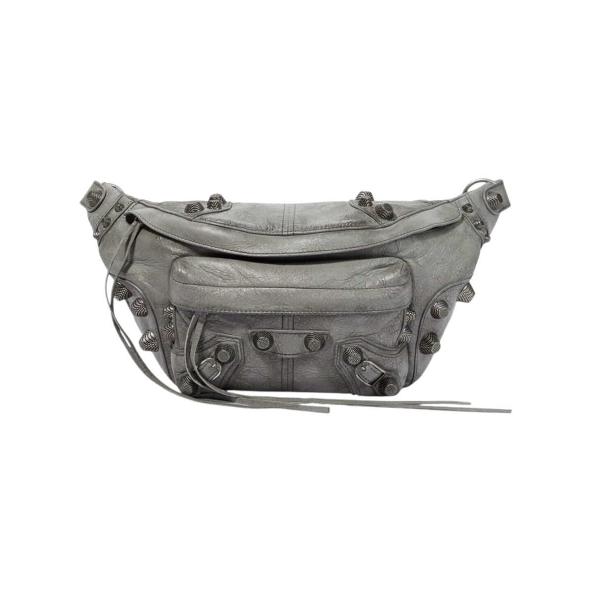 Balenciaga Le Cagole Studded Leather Belt Bag