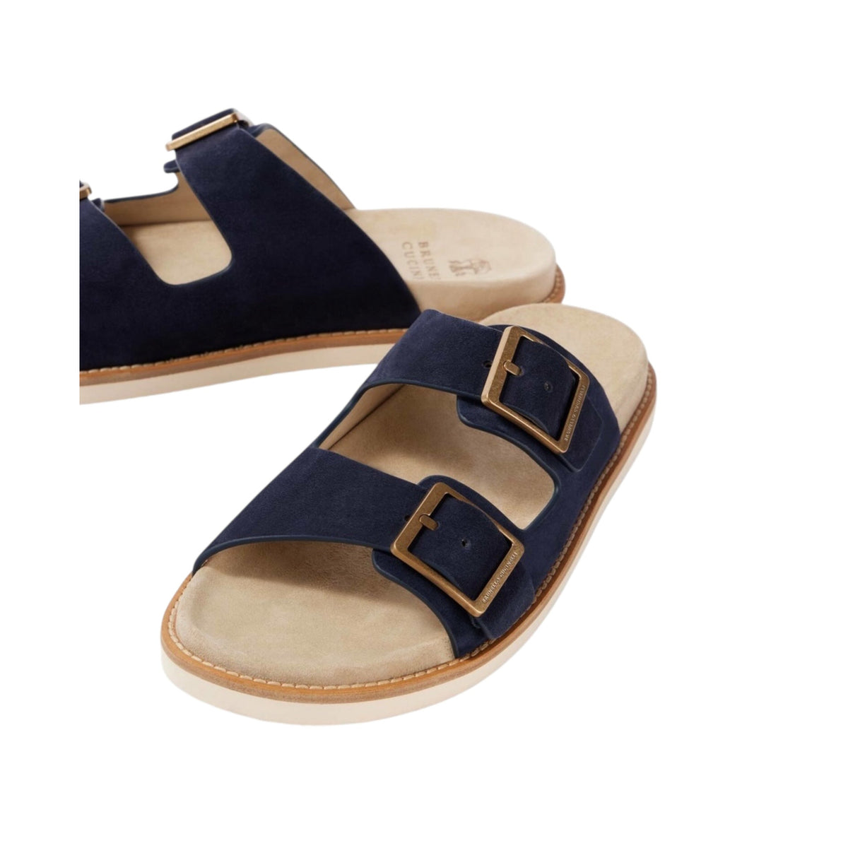 Brunello Cucinelli - Suede slides