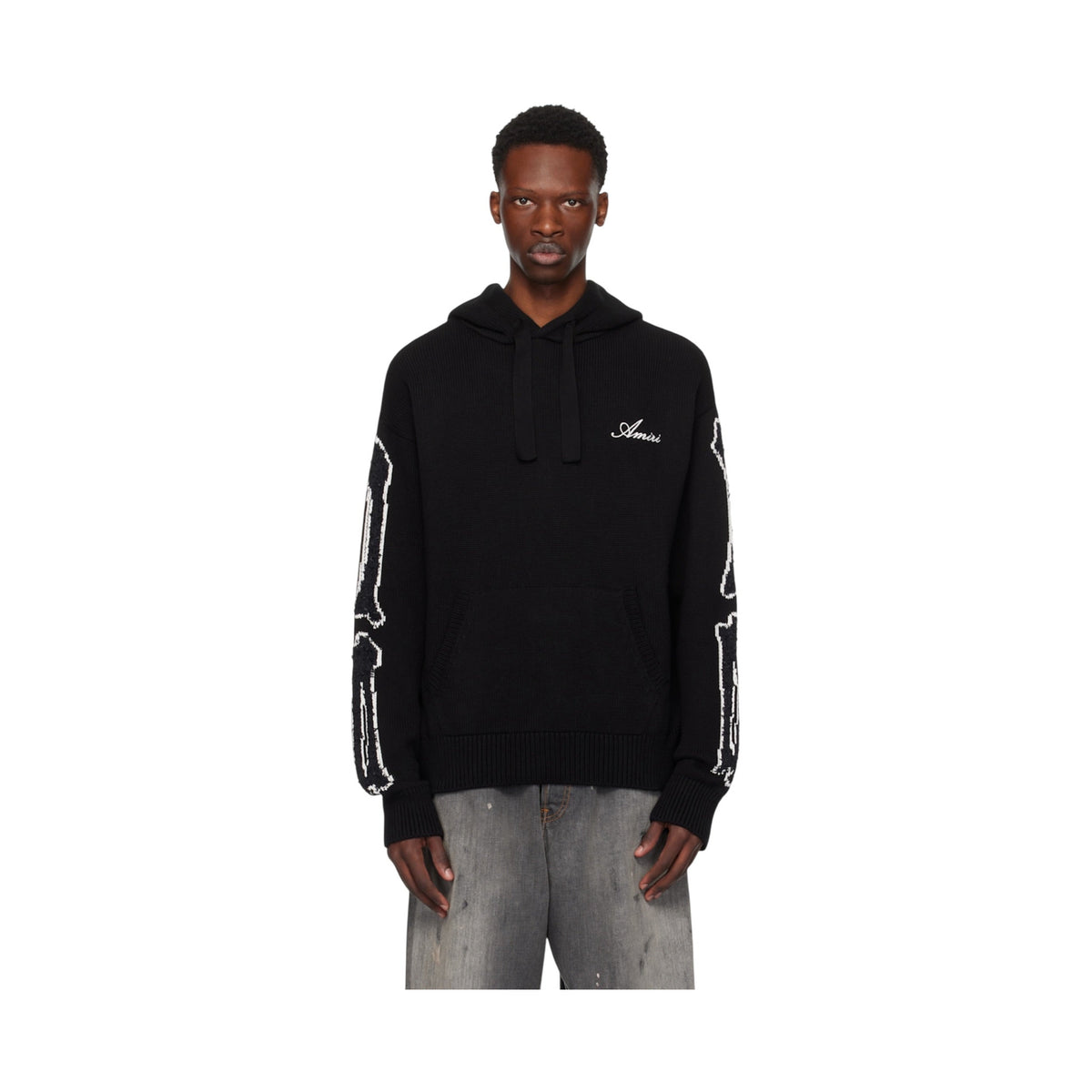 AMIRI Black Bones Hoodie