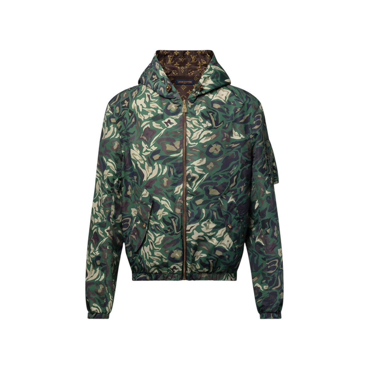 Monogram Reversible Windbreaker