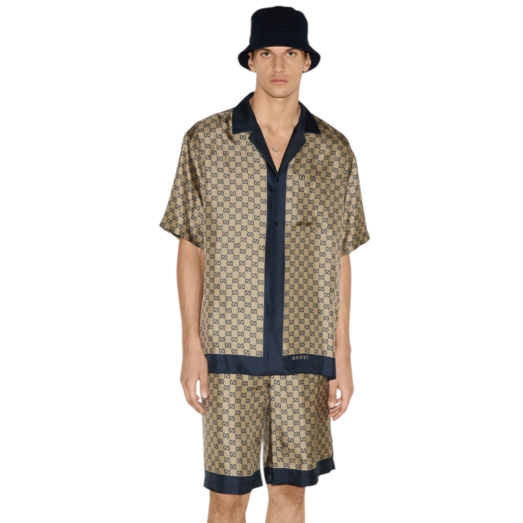 Printed Silk Gucci Set