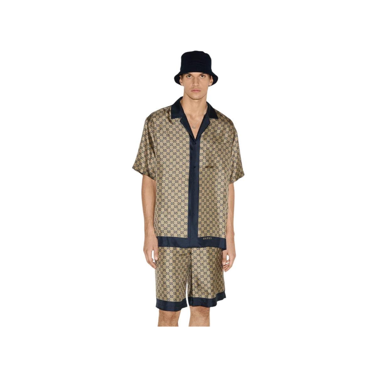 Printed Silk Gucci Set