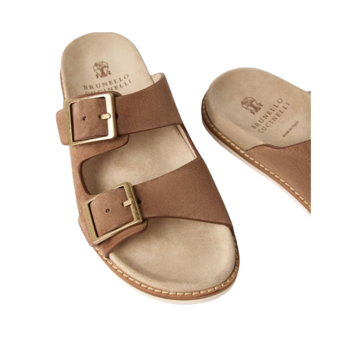 Brunello Cucinelli - Suede slides