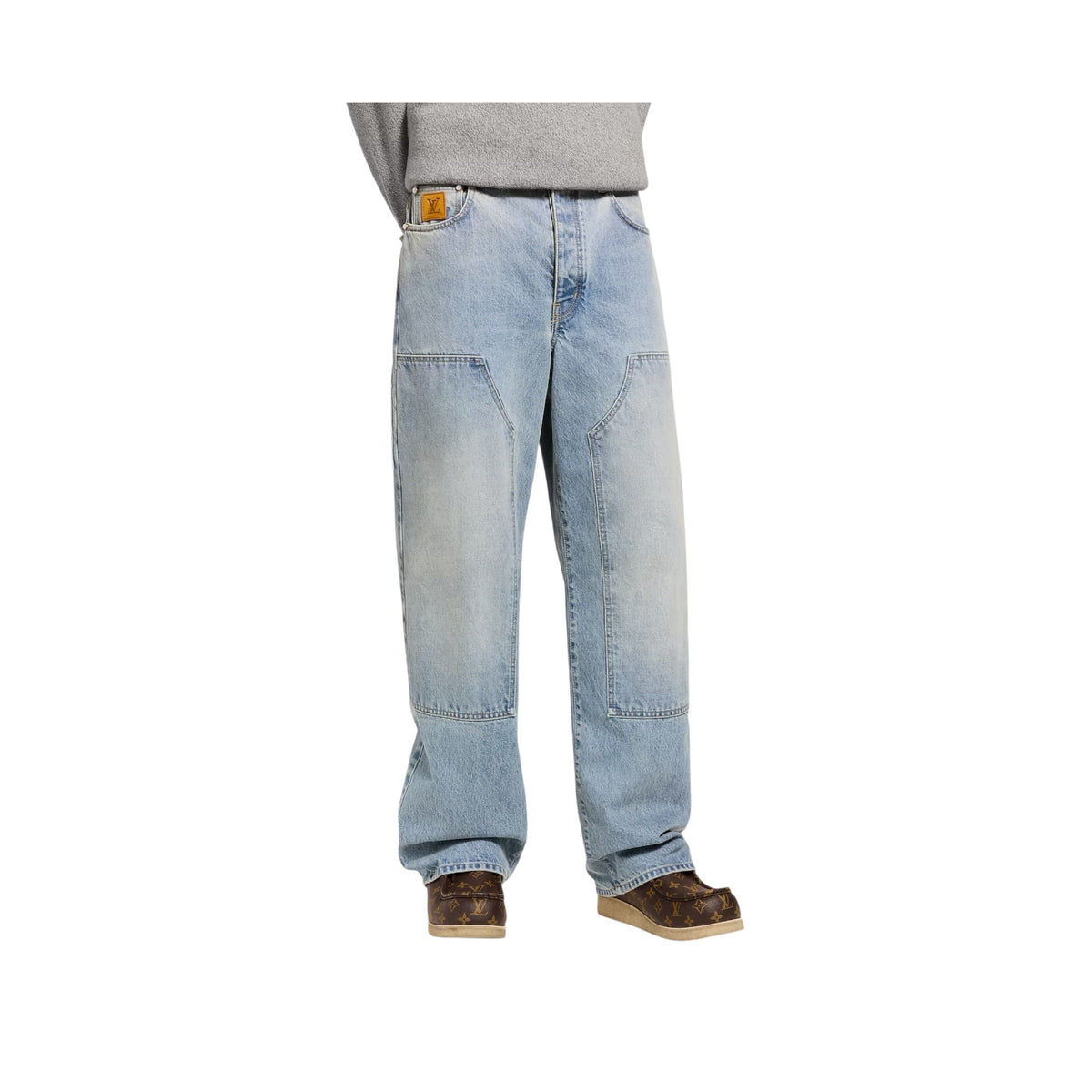 Denim Carpenter Pants