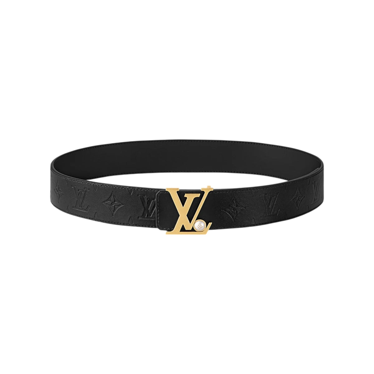 LV Initiales Pearls 40mm Reversible Belt