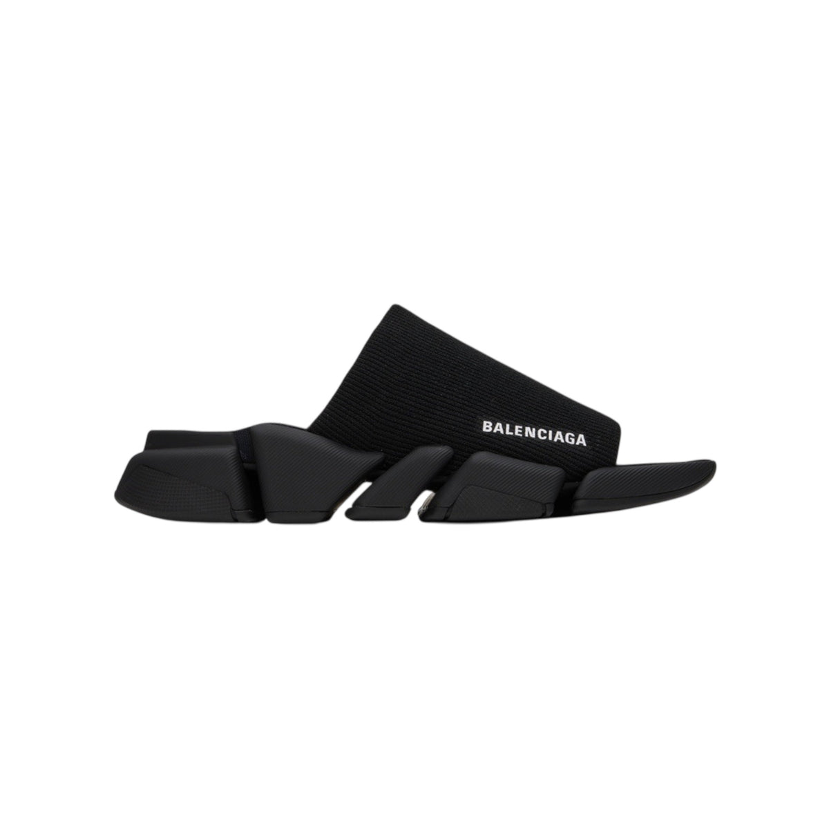 Balenciaga Black Speed Slides