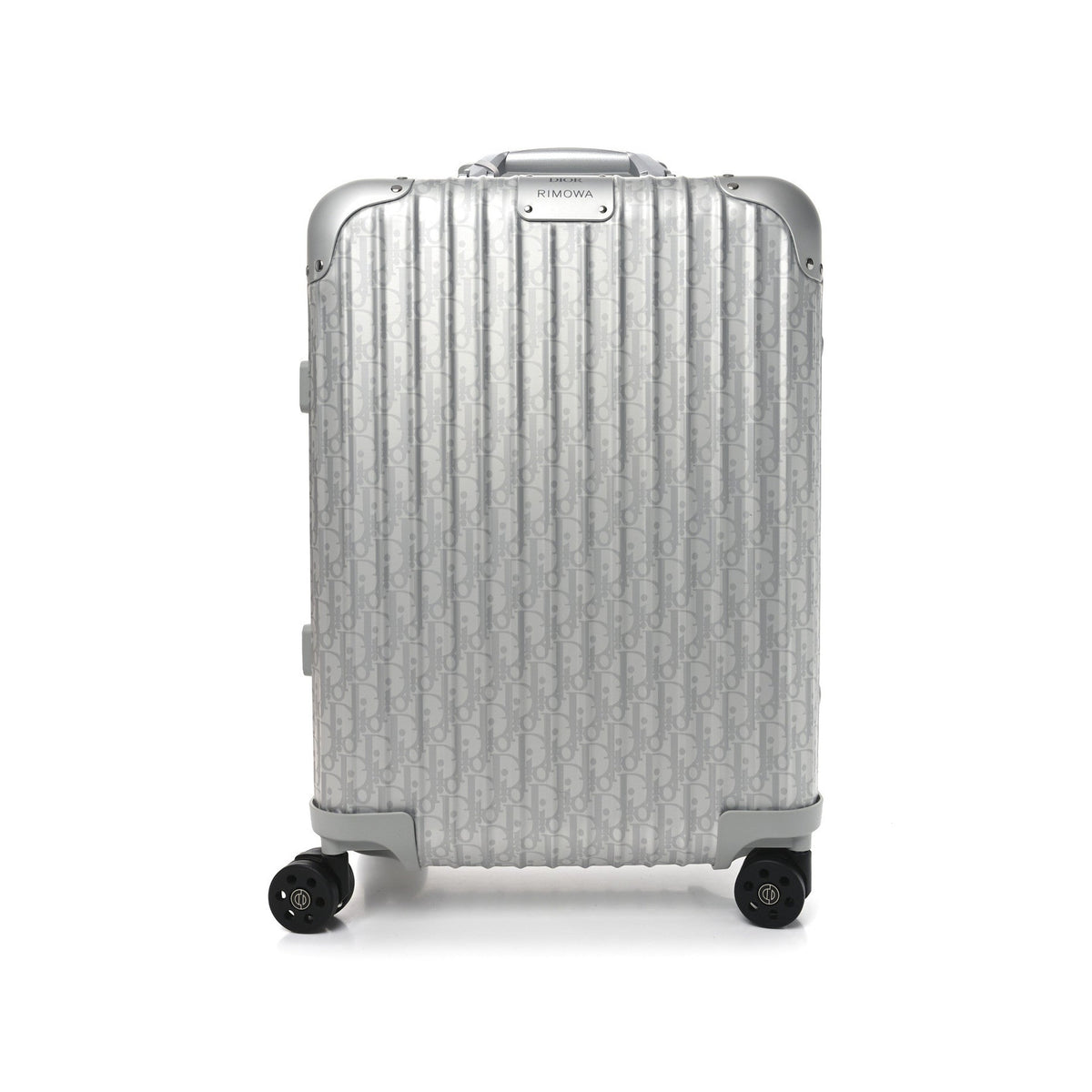 Christian Dior x RIMOWA Aluminum Gradient Cabin Luggage Silver — view 1