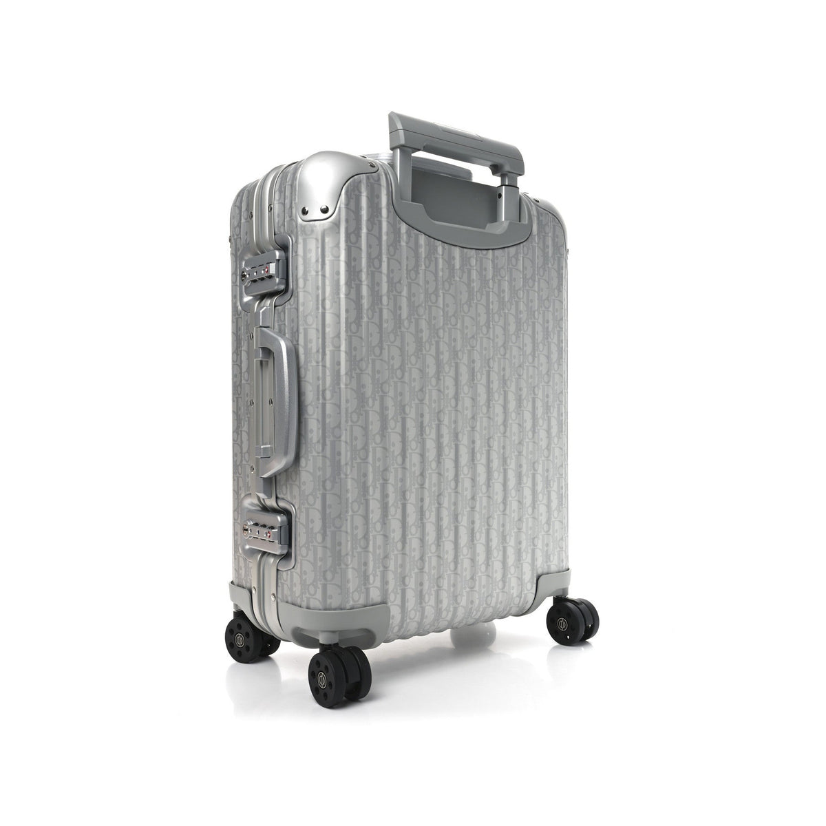 Christian Dior x RIMOWA Aluminum Gradient Cabin Luggage Silver — view 2