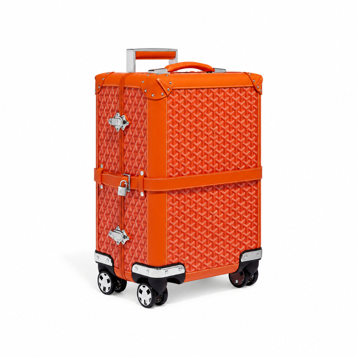 Goyard Bourget PM Trolley Case – Orange, product view 1 on white