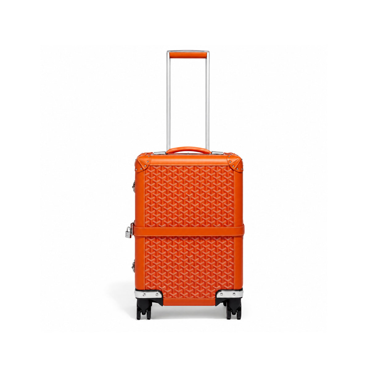 Goyard Bourget PM Trolley Case – Orange, product view 2 on white