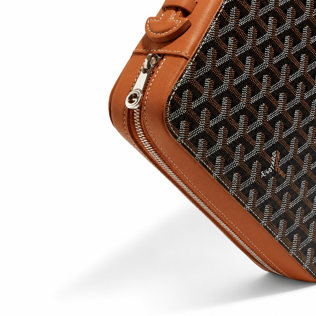 Goyard Compagnon Universel A4 – Black & Tan, view 3