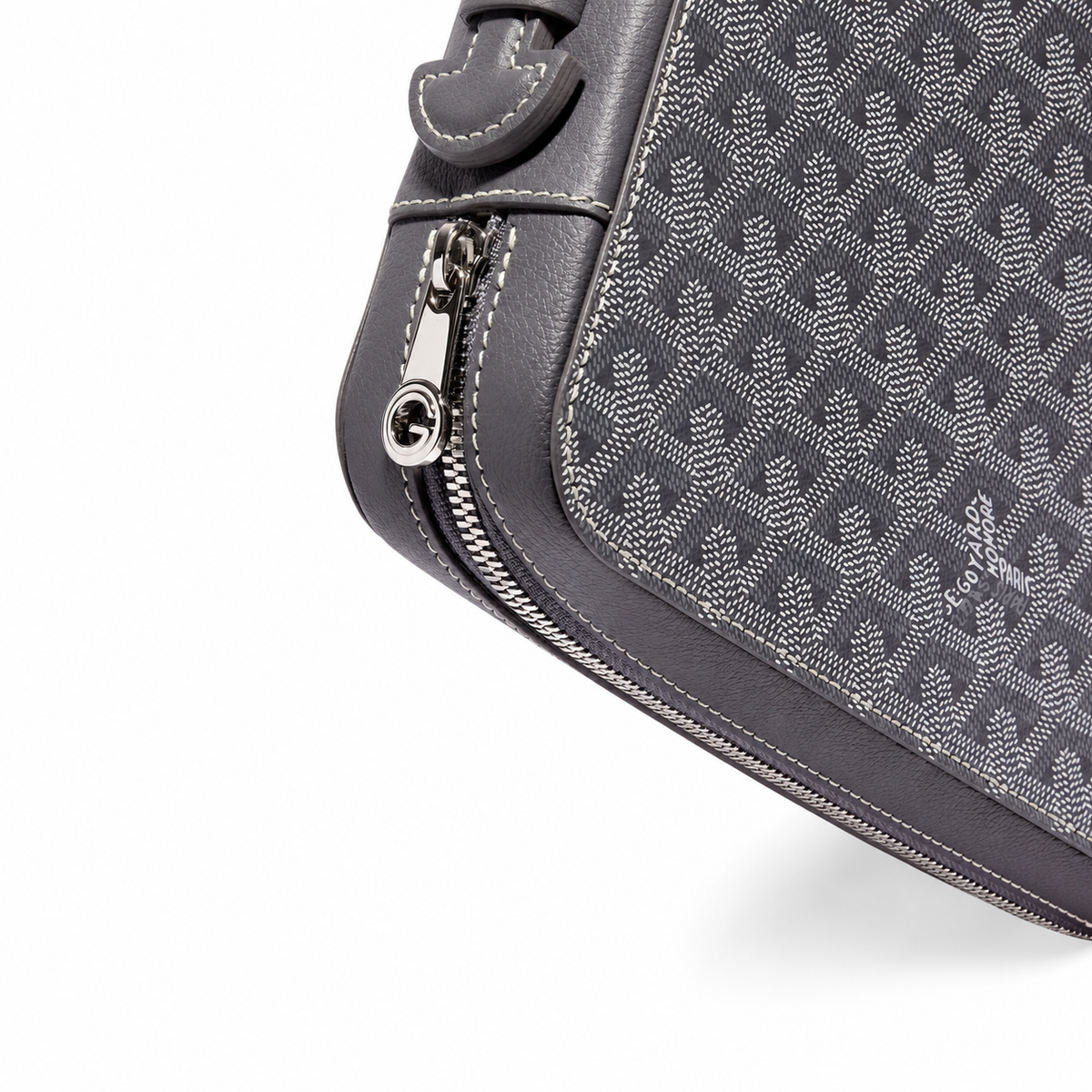 Goyard Compagnon Universel A4 – Grey, view 3