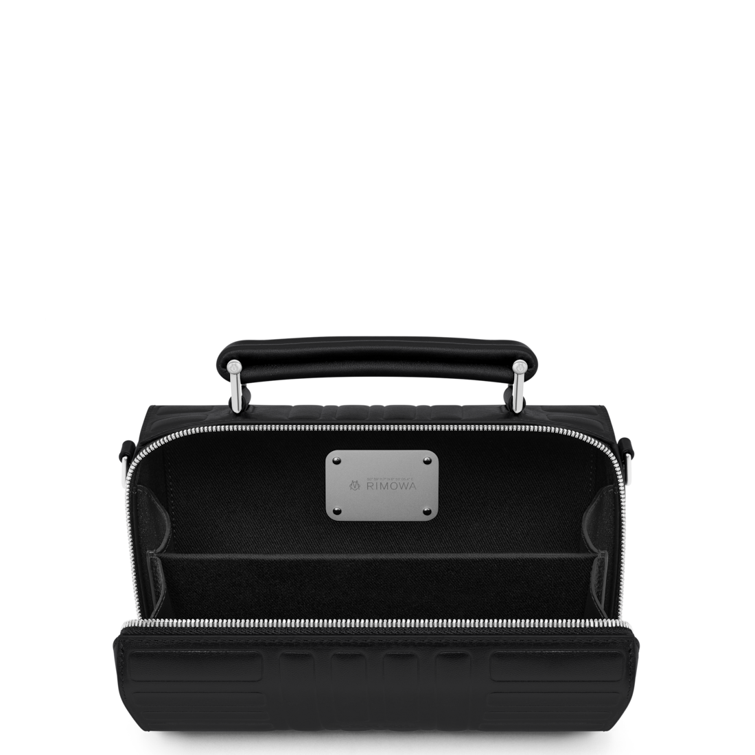 RIMOWA Groove Leather Cross-Body Bag Small — Black — view 4