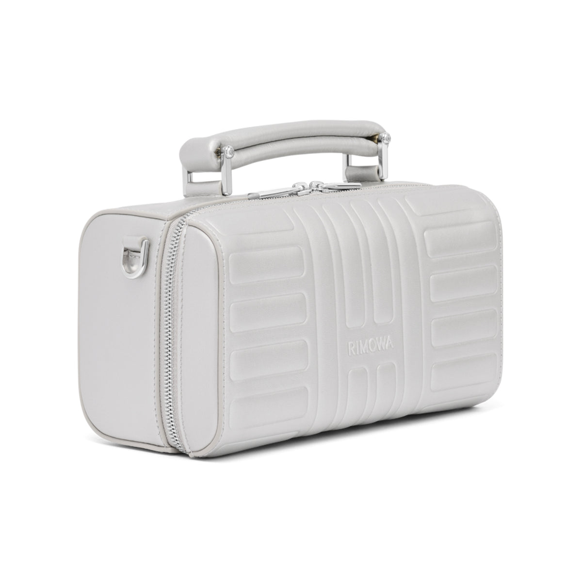 RIMOWA Groove Leather Cross-Body Bag Small — Silver — view 2