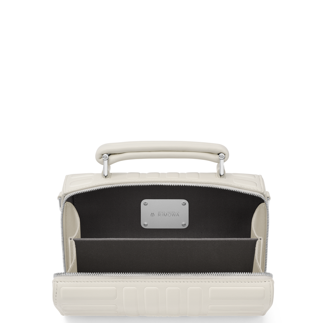 RIMOWA Groove Leather Cross-Body Bag Small — Chalk beige — view 4