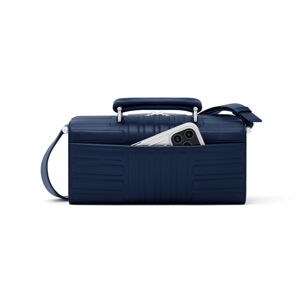 RIMOWA Groove Leather Cross-Body Bag Large — Ink Blue — view 2