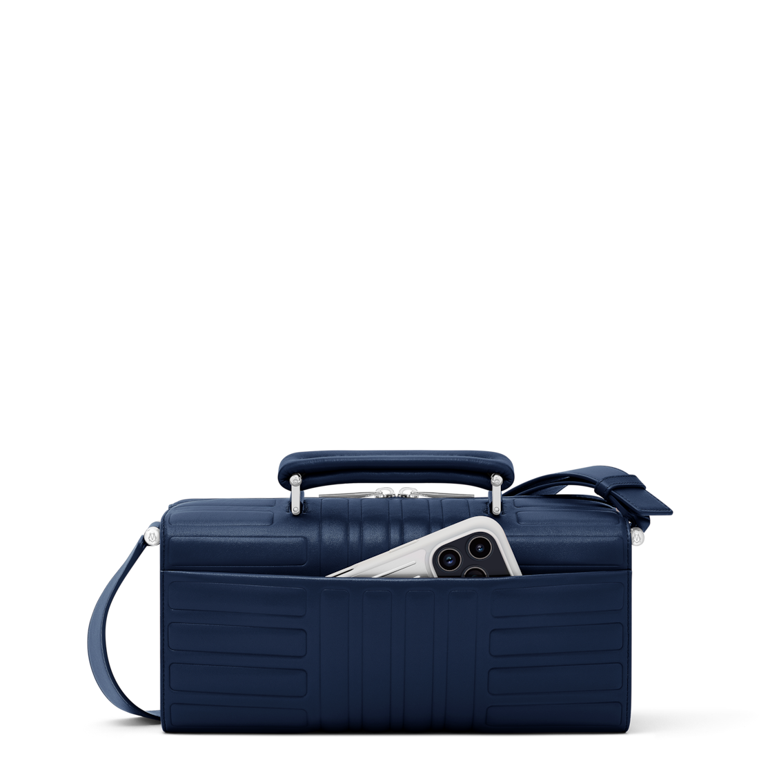 RIMOWA Groove Leather Cross-Body Bag Large — Ink Blue — view 2