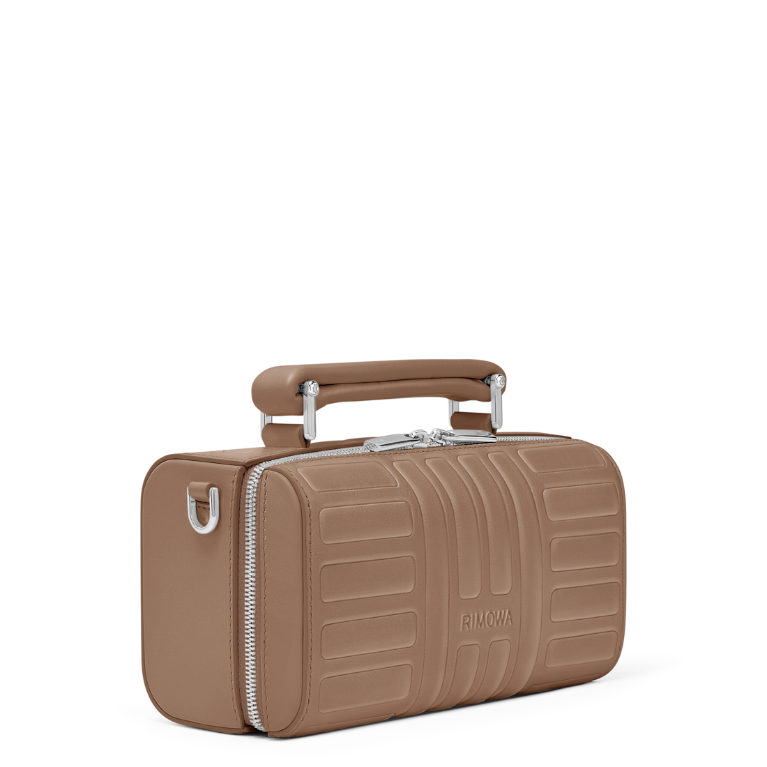 RIMOWA Groove Leather Cross-Body Bag Small — Umber brown — view 2