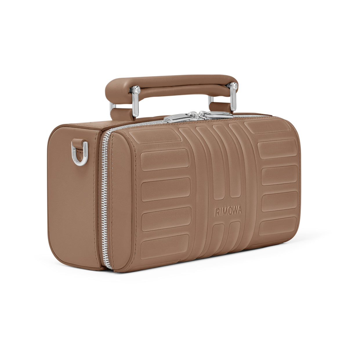 RIMOWA Groove Leather Cross-Body Bag Small — Umber brown — view 2