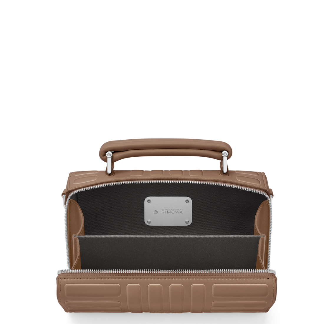 RIMOWA Groove Leather Cross-Body Bag Small — Umber brown — view 4