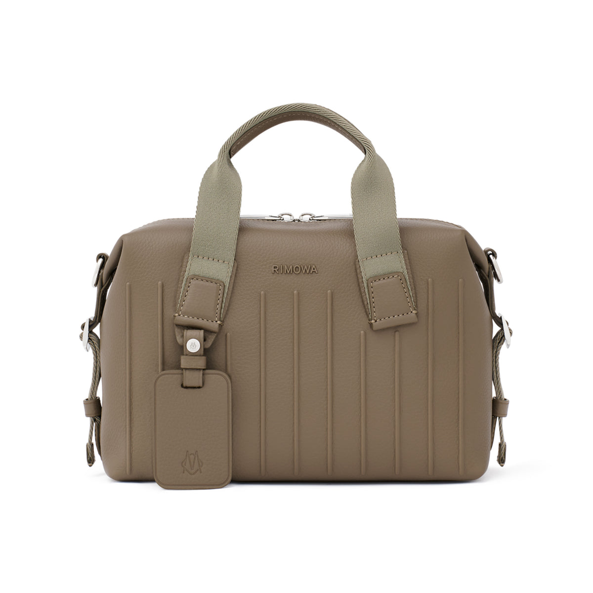 RIMOWA Never Still Leather Cross-Body Bag Small — Mocha brown — view 1