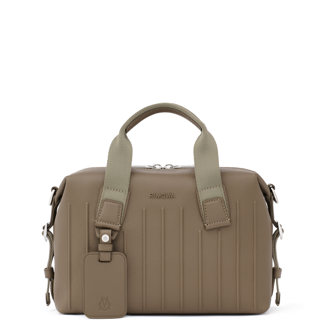 RIMOWA Never Still Leather Cross-Body Bag Small — Mocha brown — view 1