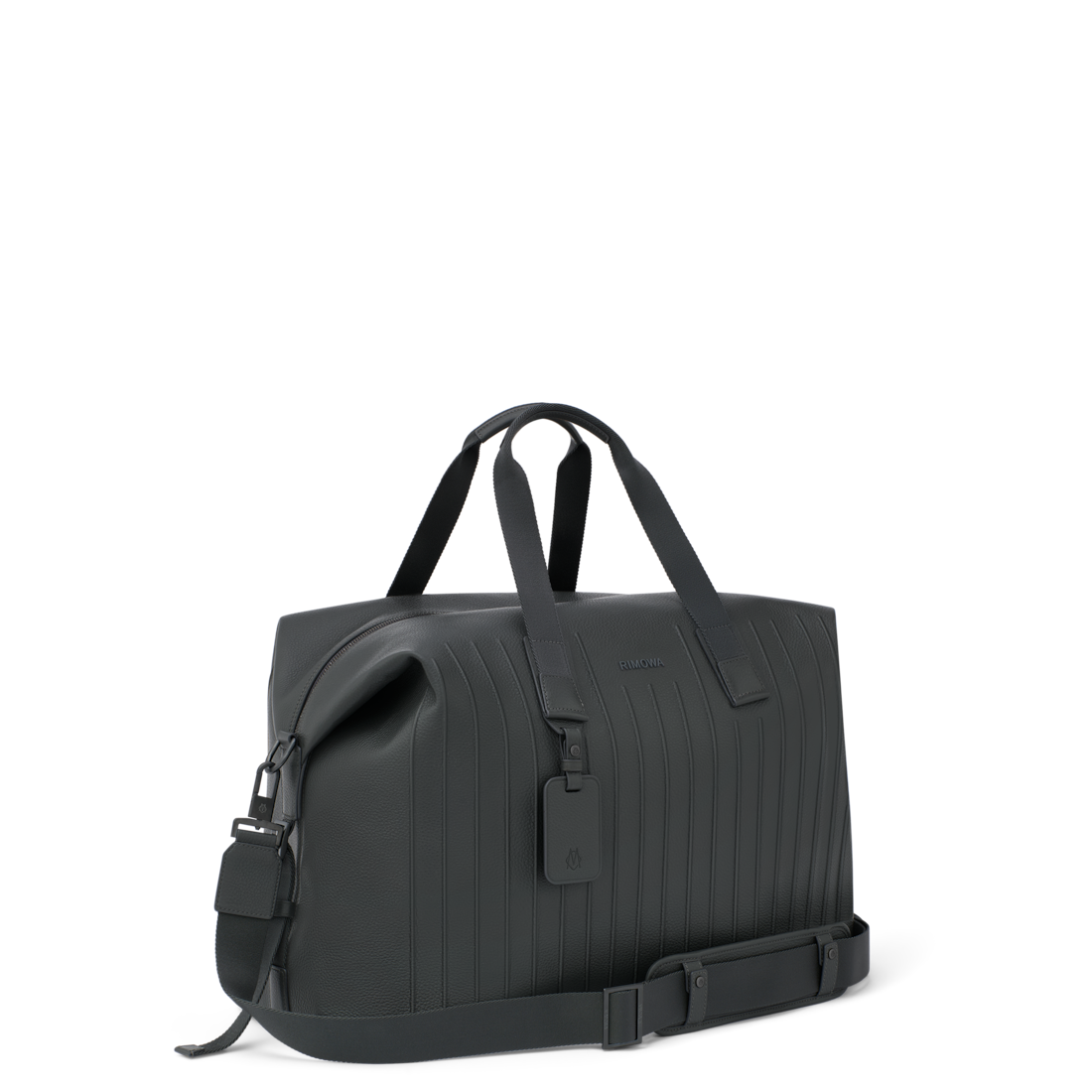RIMOWA Never Still Leather Duffle Bag Large — Anthracite grey — view 2
