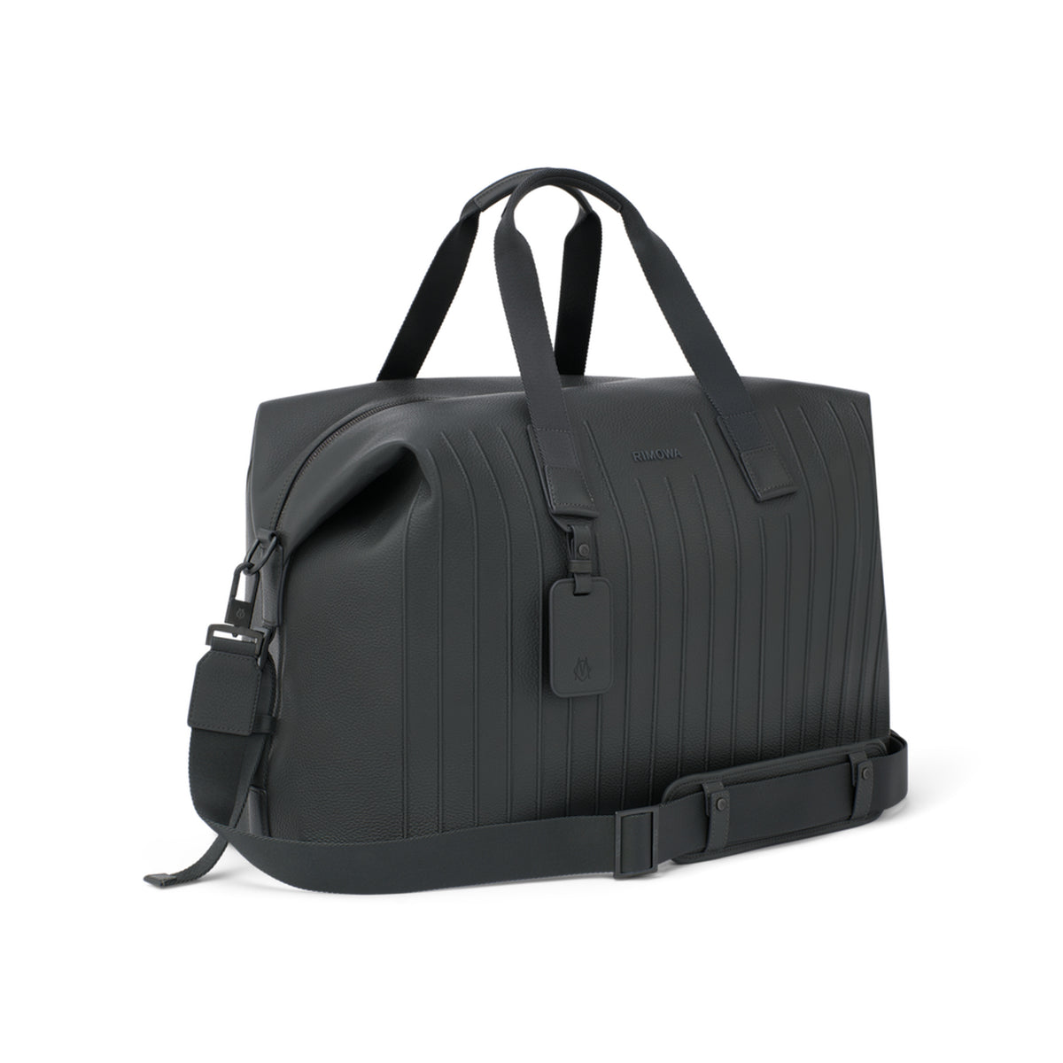RIMOWA Never Still Leather Duffle Bag Large — Anthracite grey — view 2