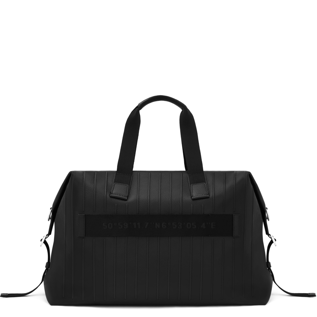 RIMOWA Never Still Leather Duffle Bag Large — Black — view 4