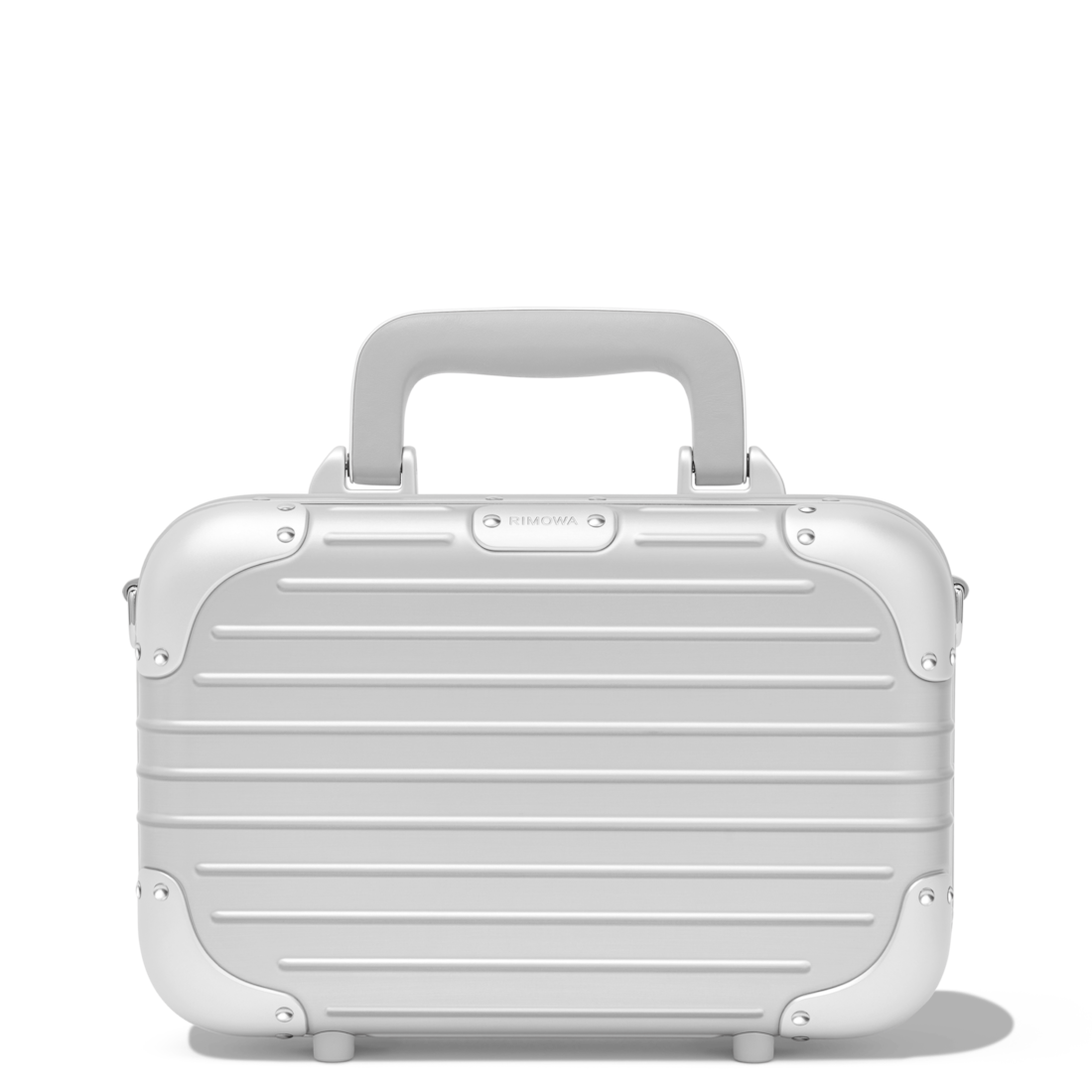 RIMOWA Aluminum Cross-Body Bag 19 — Silver — view 1