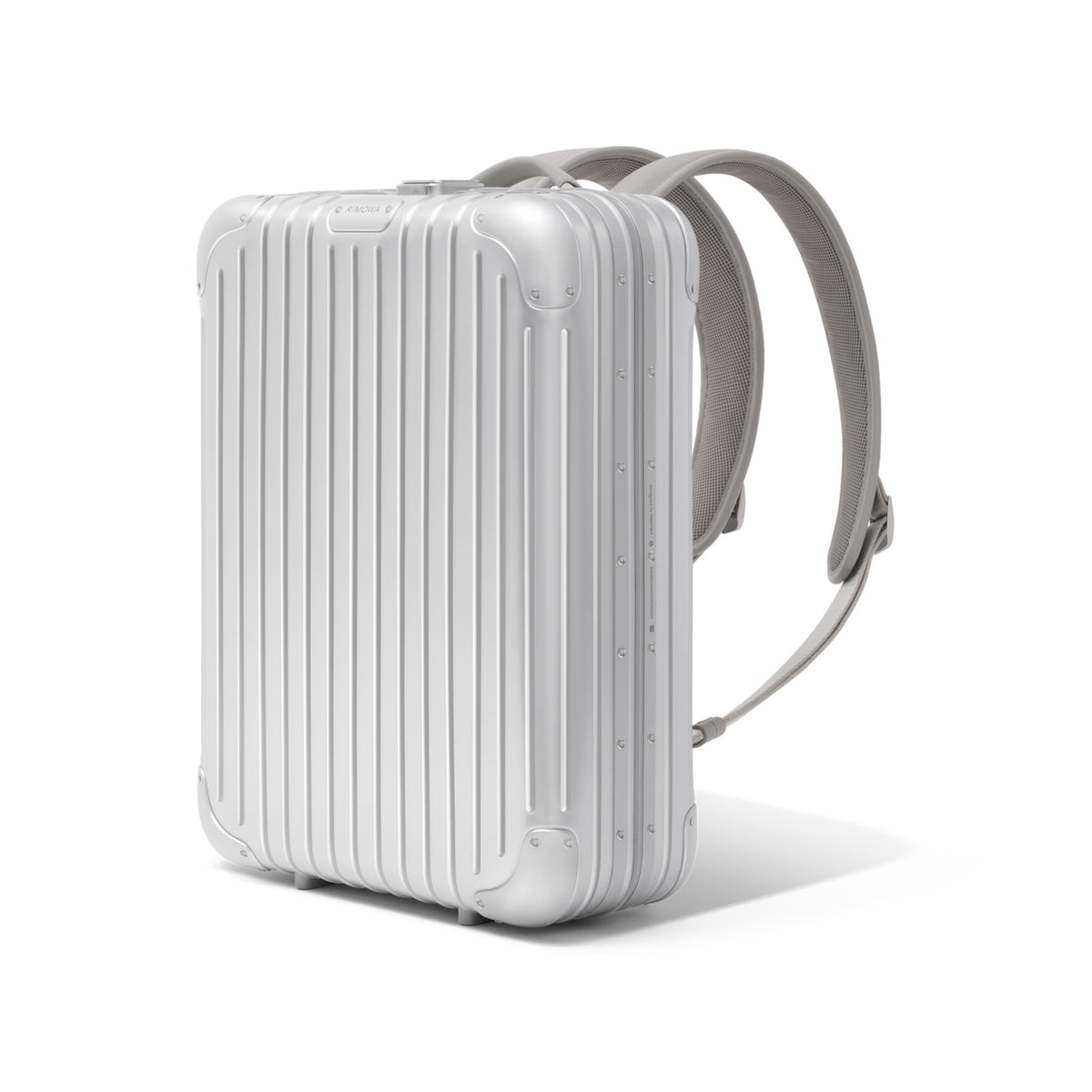 RIMOWA Aluminum Backpack — Silver — view 2