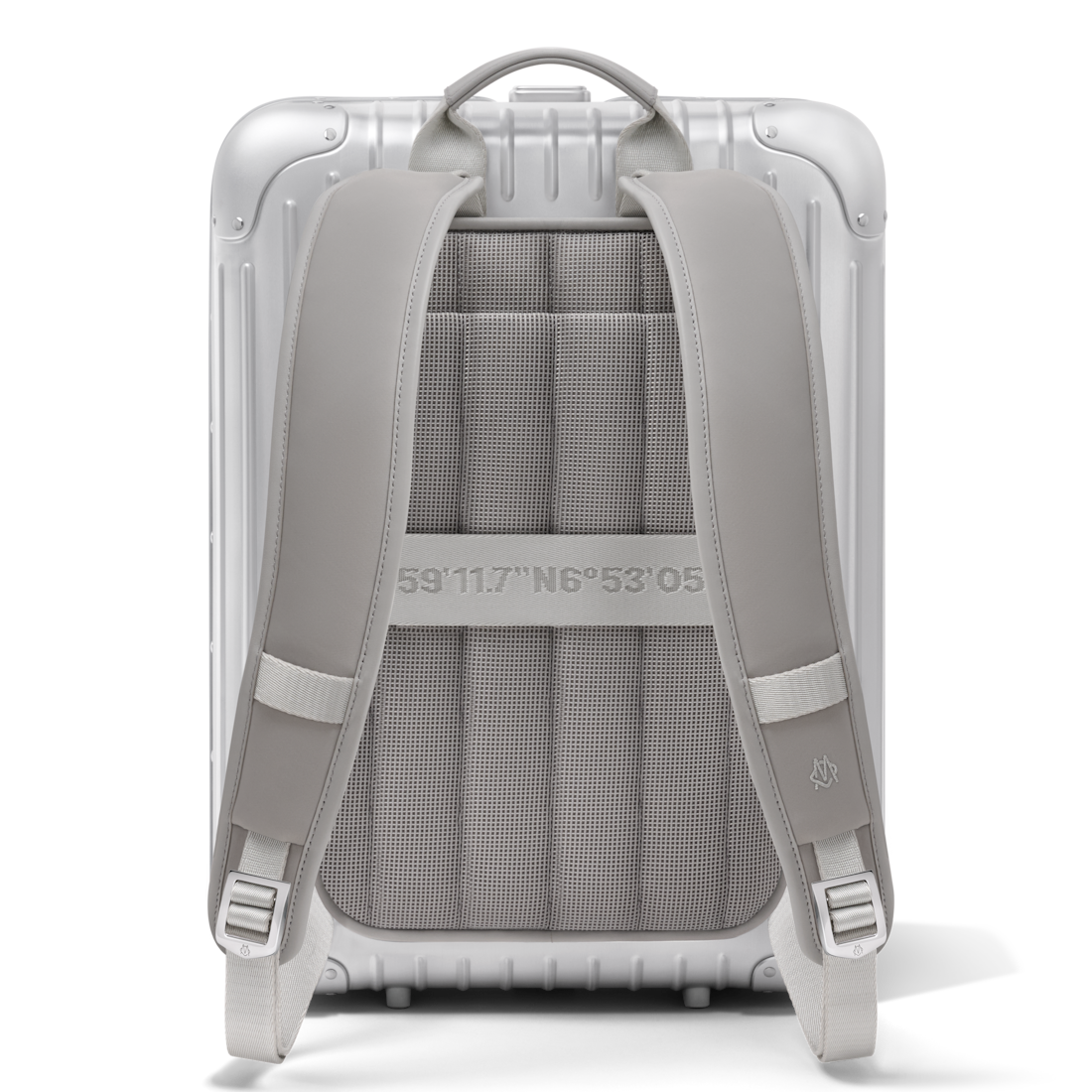 RIMOWA Aluminum Backpack — Silver — view 4