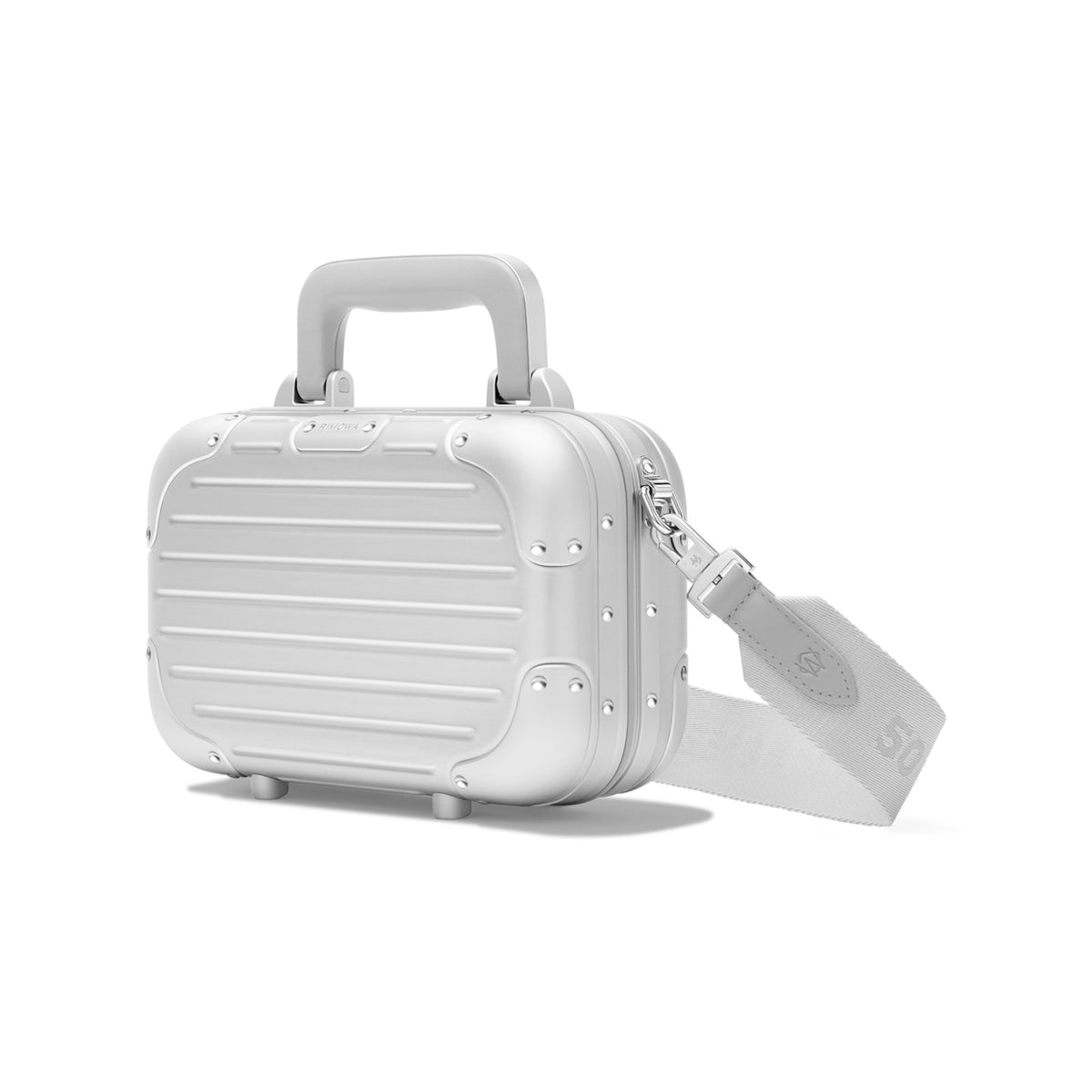 RIMOWA Aluminum Cross-Body Bag 16 — Silver — view 4