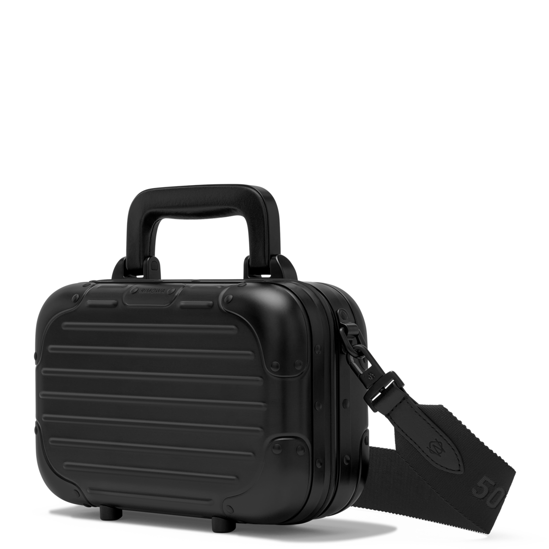 RIMOWA Aluminum Cross-Body Bag 16 — Black — view 4