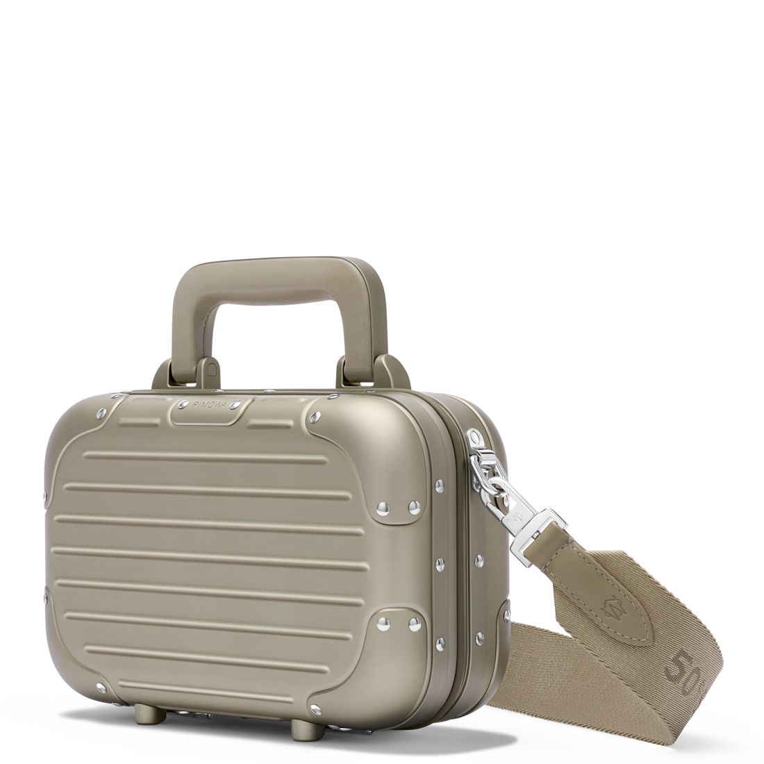 RIMOWA Aluminum Cross-Body Bag 16 — Titanium — view 4