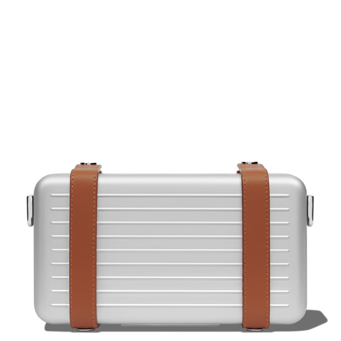 RIMOWA Personal Aluminum Cross-Body Bag — Silver — view 4