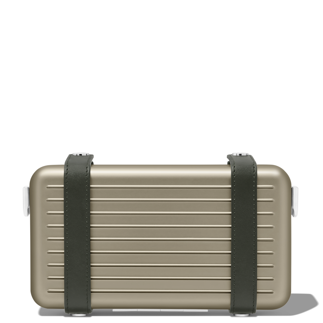 RIMOWA Personal Aluminum Cross-Body Bag — Titanium — view 4